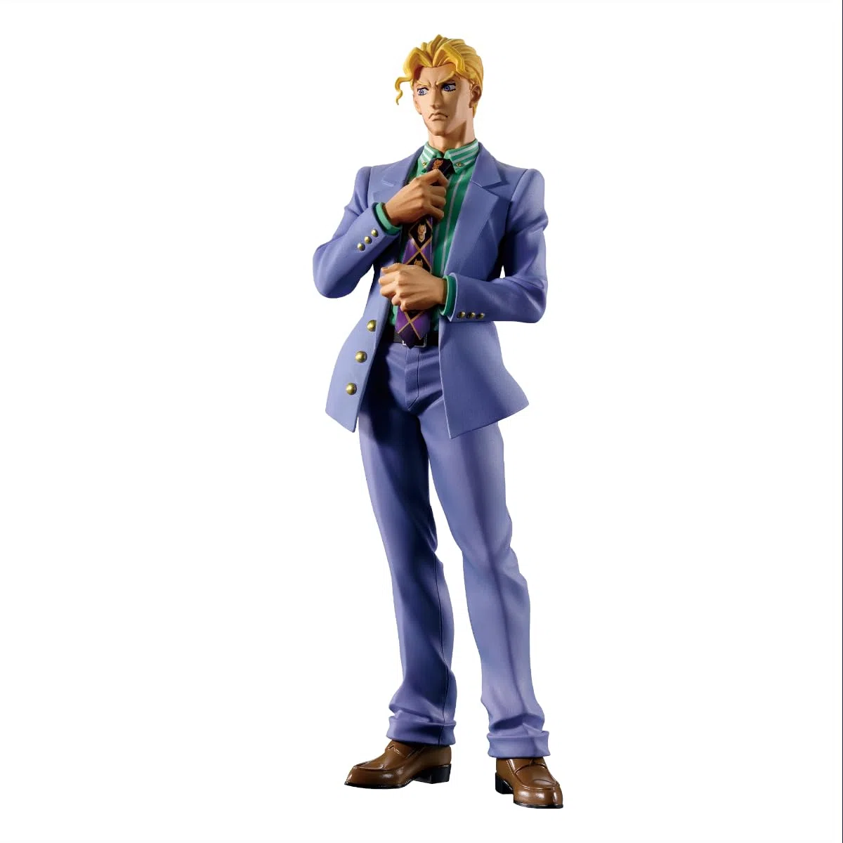 Banpresto Yoshikage Kira JoJo's Bizarre Adventure: Diamond Is Unbreakable - Mometria 22 cm - PZ30033P Multicolore - Figura da collezione - Ideale per gli appassionati di Anime