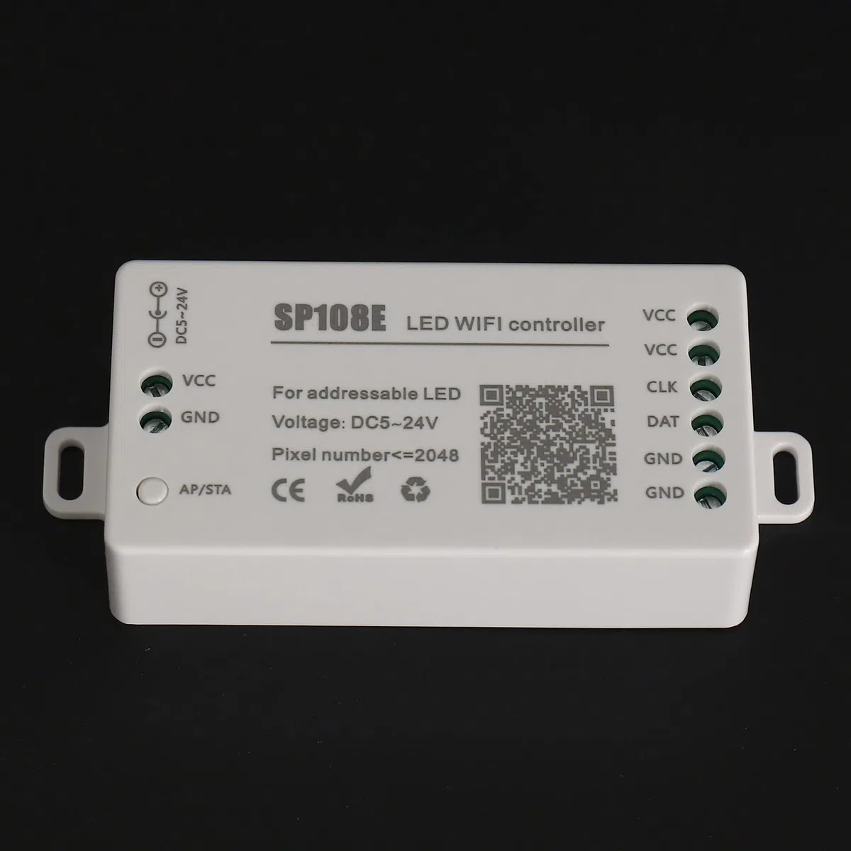 SP108E LED WiFi Controller WS2812B WS2813 Etc Modulo Luce Intelligente APP Controllo Wireless iOS 10/Android 4.4 DC5-24V