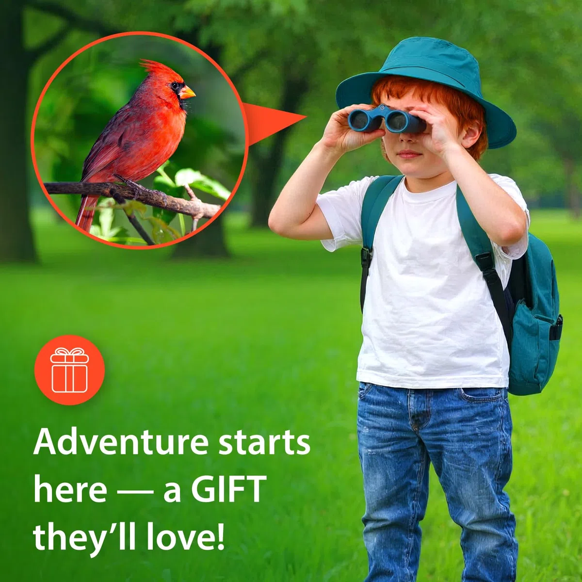 Levenhuk LabZZ B2 6x21 – Binocolo Compatto per Bambini dai 3 ai 7 Anni – Regalo Giocattolo Perfetto – Leggero e Ideale per Birdwatching Campeggio Escursioni Safari e Giochi all’Aperto