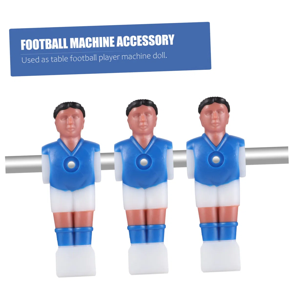 Giocatori Calcio Balilla 10 Statuette Accessori Tavolo Facili Usare Compatibili Calcio Balilla