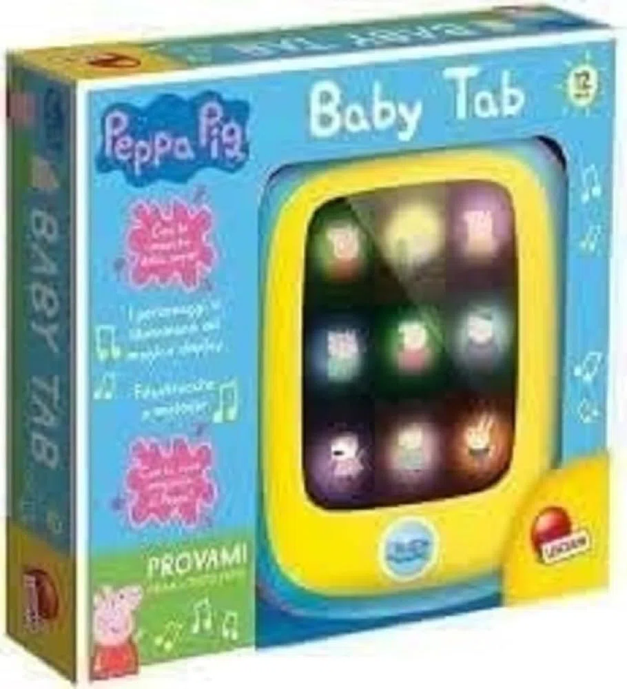 Lisciani Giochi Peppa Pig Baby Tab Gioca e Impara, Colore, Medium, 92246