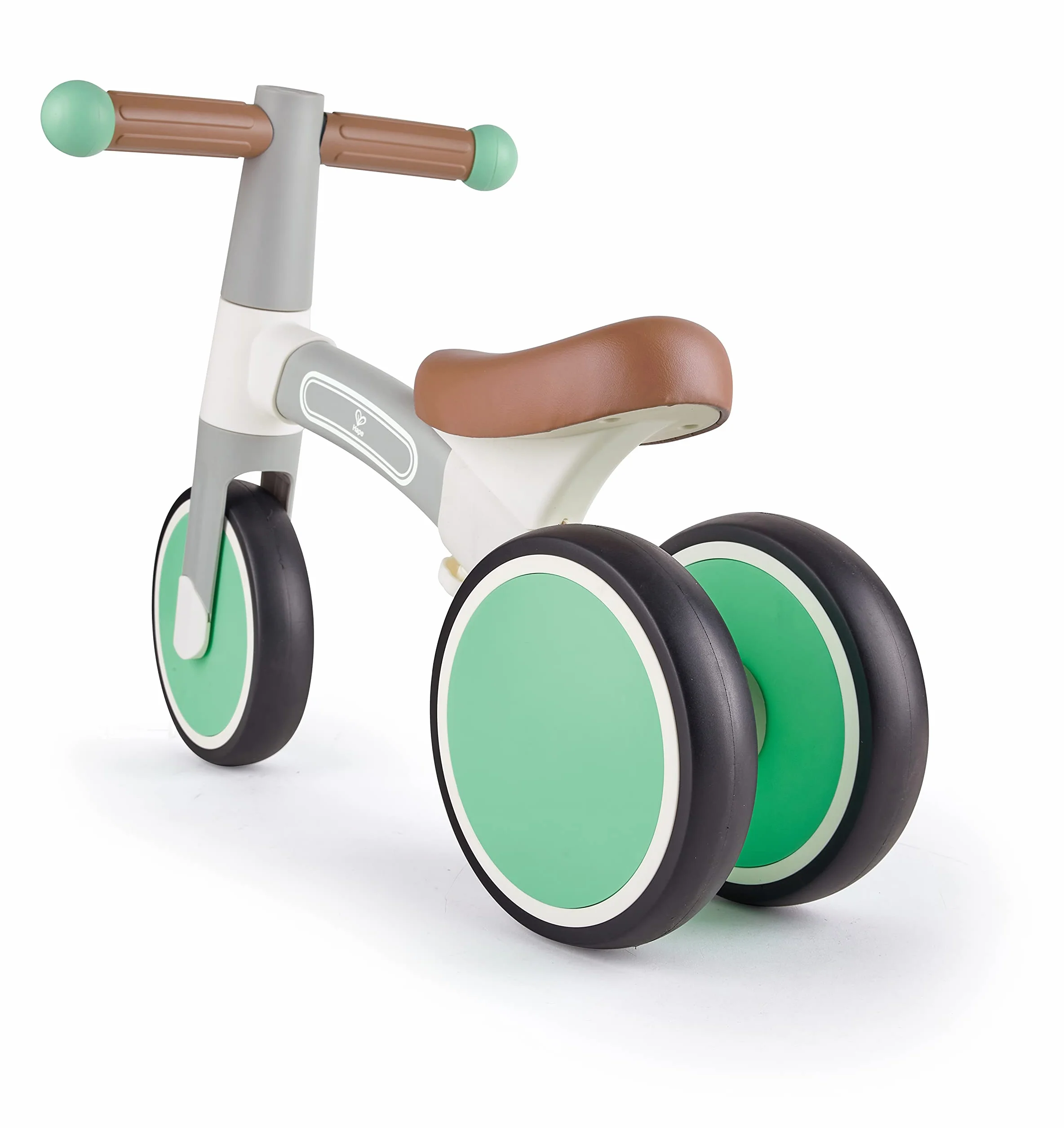 Hape - Triciclo Verde senza pedali | Balance Bike leggera a 3 ruote per migliorare l’equilibrio e le abilità motorie dei bambini dai 18 mesi