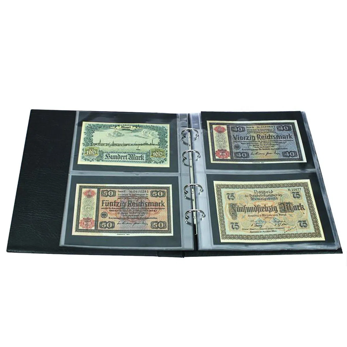 SAFE 1269 ARTline Design album per banconote | incl. 8 fogli per 32 banconote