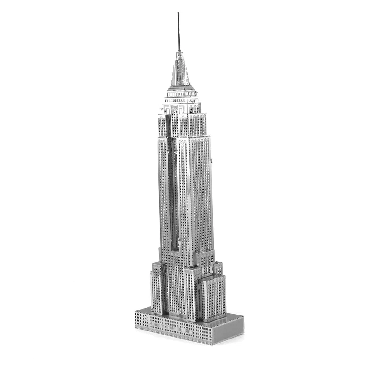 Metal Earth Serie Premium Empire State Building 3D Metal Model Kit Bundle con Pinzette Fascinations