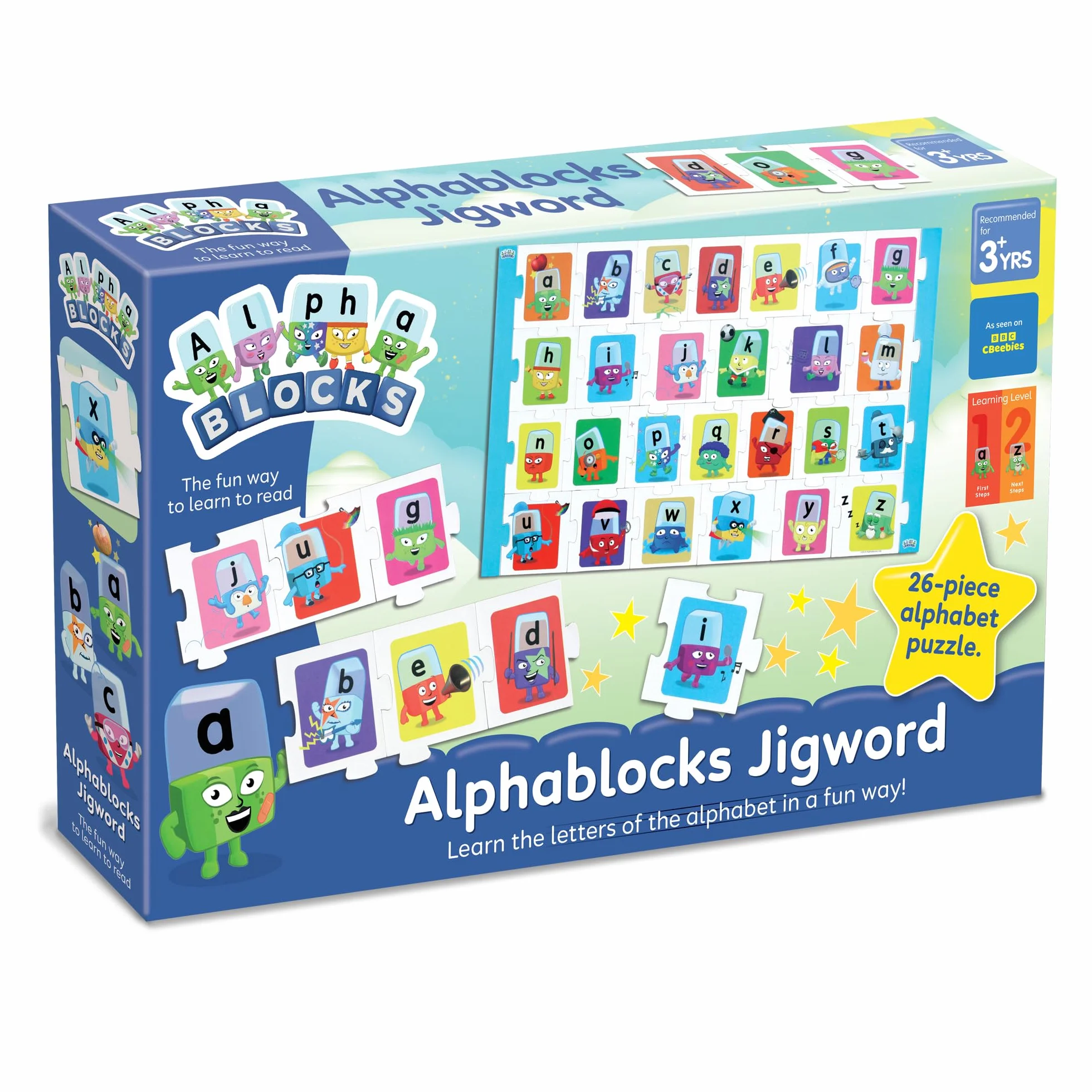 ALPHABLOCKS - AN26 - Jigword, Rainbow Multicolor