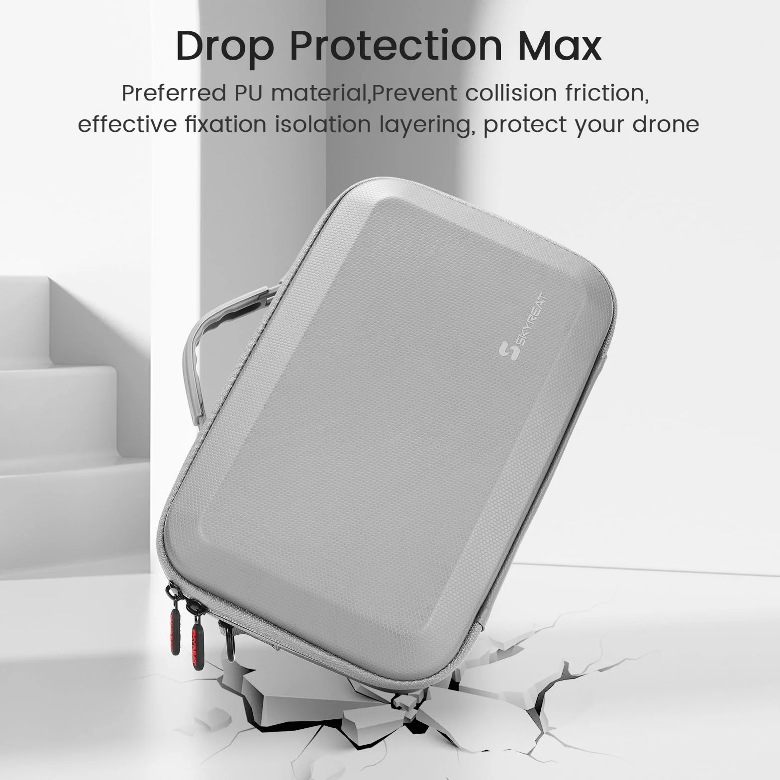 SKYREAT Mini 5 Pro, borsa portatile in pelle PU per DJI Mini 5 Pro Fly More Combo Drone RC 2 Accessori controller