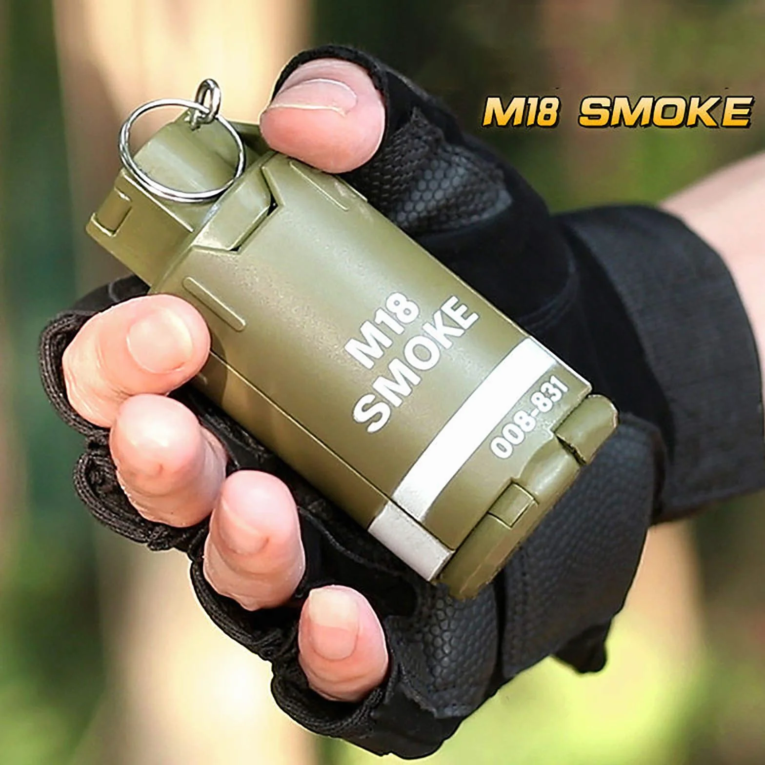 Bombe a mano Giocattolo dell'esercito Tactical CS Perline d'acqua Giocattoli di granata softair Battle Water Game Balls Refill BB Shower Rival Role Playing Game Dress Game Set Regalo per 14+