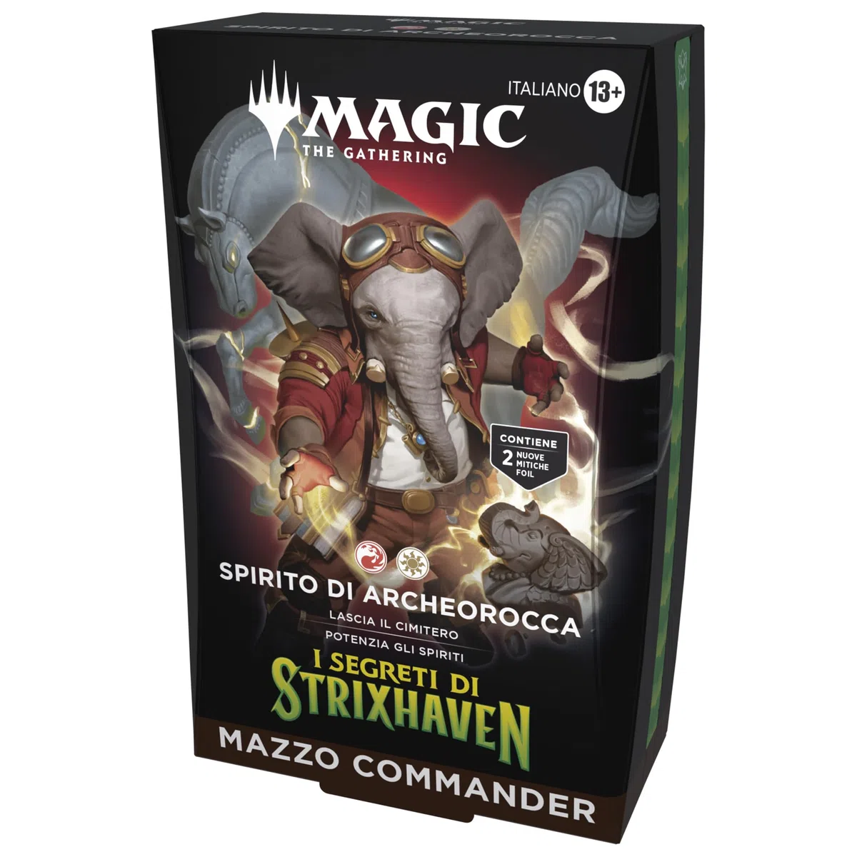 Mazzo Commander Magic: The Gathering I Segreti di Strixhaven - Spirito di Archeorocca (Versione Italiana)