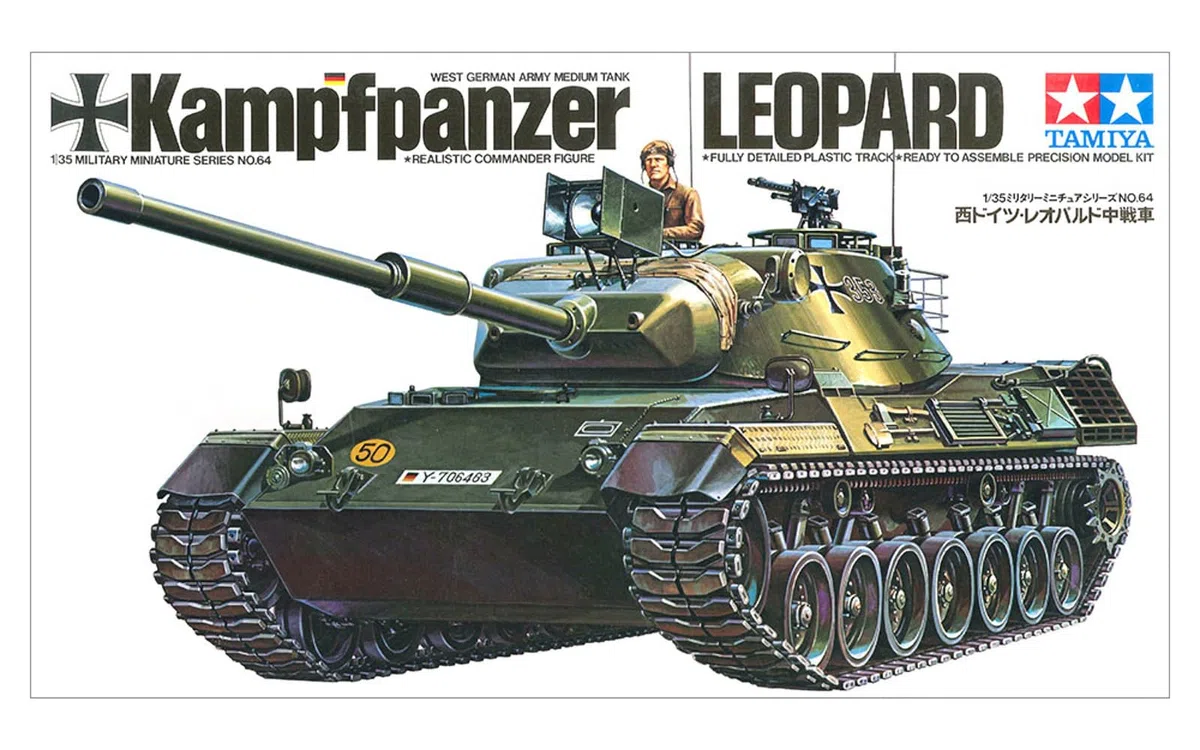 Modellino Carro Armato West German Leopard Medium Tank Scala 1:35 - Sconto 10%