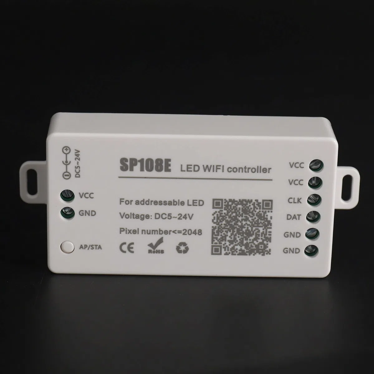 SP108E LED WiFi Controller WS2812B WS2813 Etc Modulo Luce Intelligente APP Controllo Wireless iOS 10/Android 4.4 DC5-24V