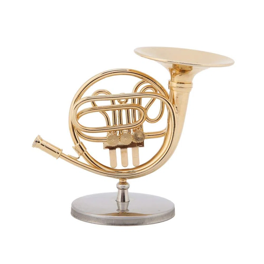 Strumento musicale in miniatura, Strumento da musica, Corno francese replica, Corno d'oro, Regali musicali, for, Regali di compleanno e Natale