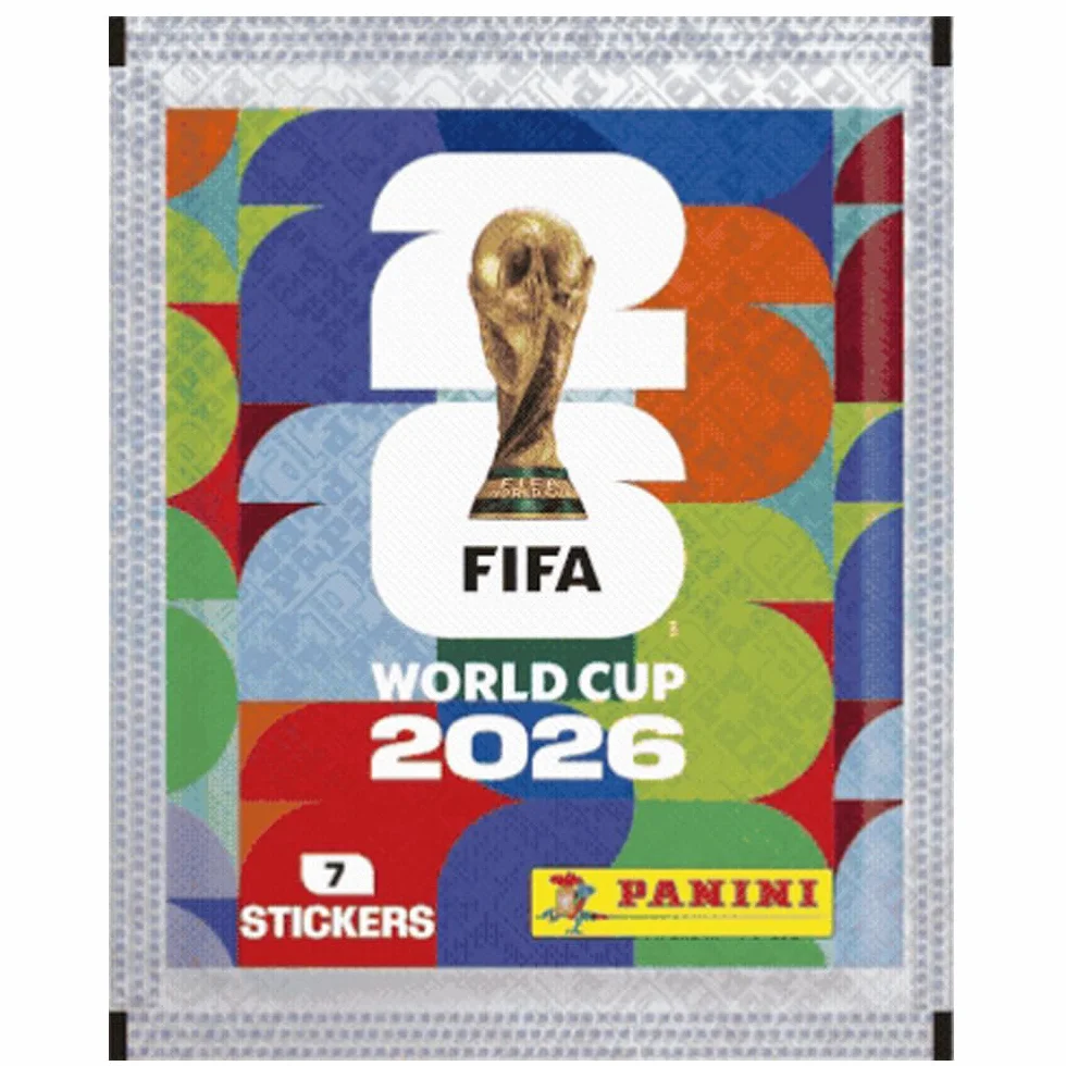 Adesivi Mondiale 2026 - 1 album da collezione 20 bustine + esclusive custodie Collect-it (pacchetto marca propria)