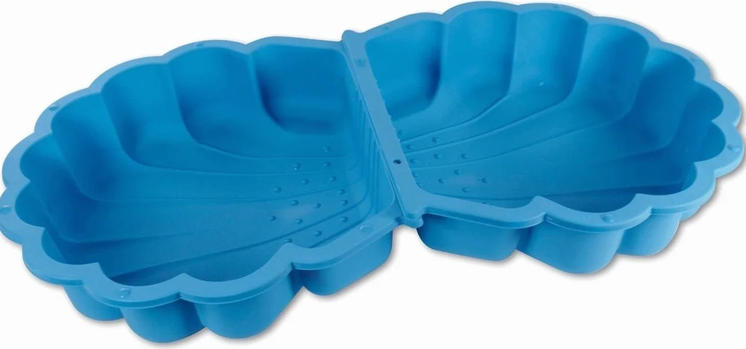Paradiso Toys T00752 Sand/Water Box Shell Shape, Blu, 86 x 80 x 20 cm