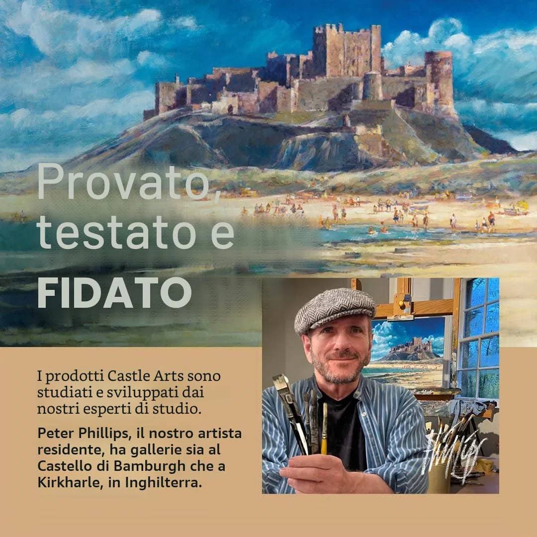 Castle Art Supplies Set di matite ad acquerello a tema Ritratti | 24 colori vivaci selezionati | Disegna e dipingi allo stesso tempo | Per artisti adulti e regali | In scatola speciale di latta
