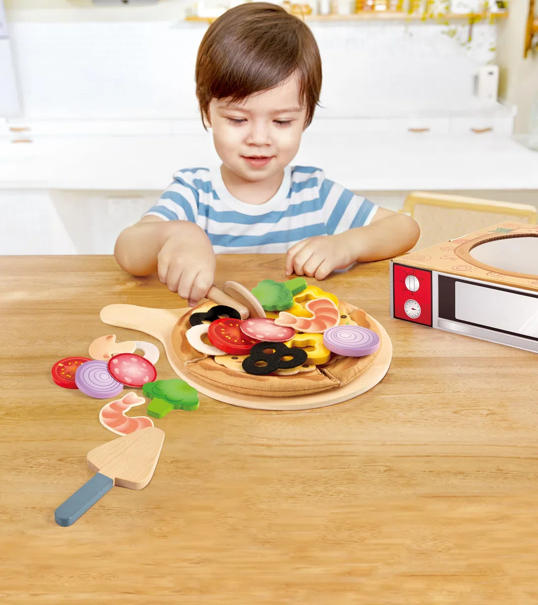 Hape E3173 - Set da Gioco Pizza Perfetta