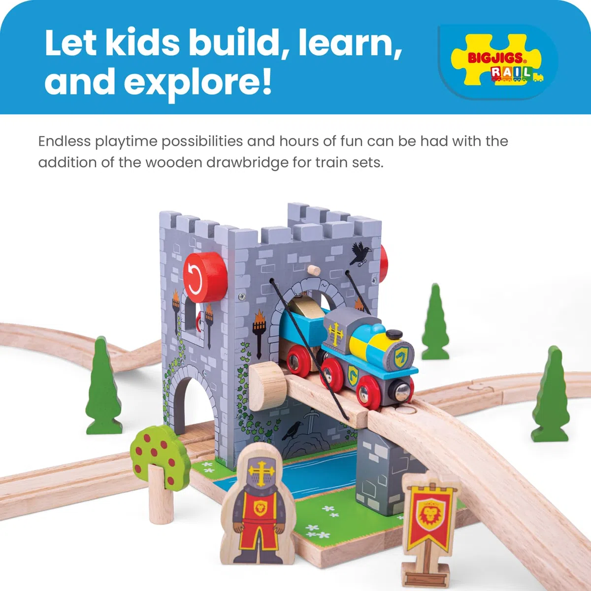 Bigjigs Rail Ponte levatoio
