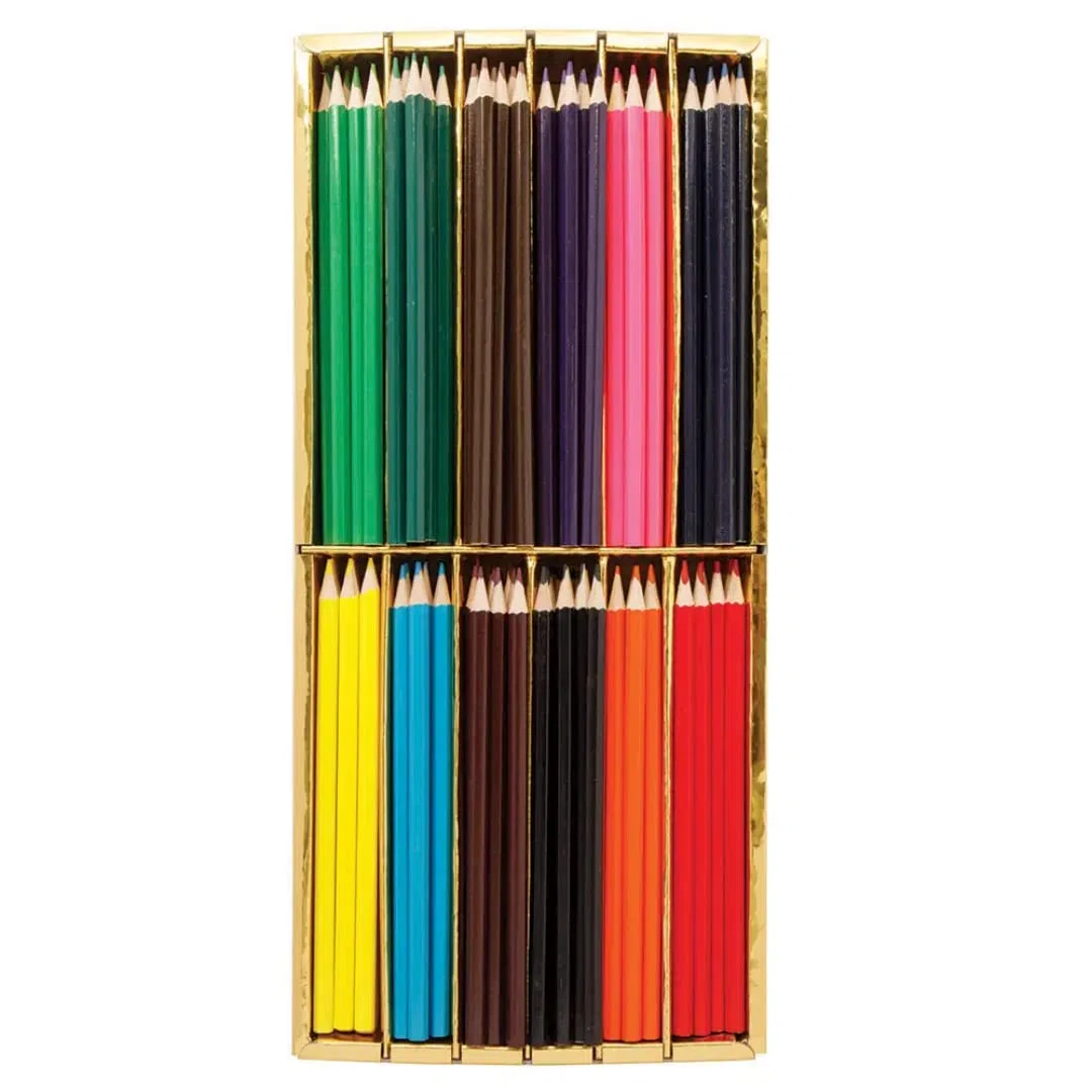 Baker Ross FE416 Set di Matite Colorate - Confezione da 180, Set da colorare per bambini, Matite colorate per bambini, Forniture artistiche e artigianali
