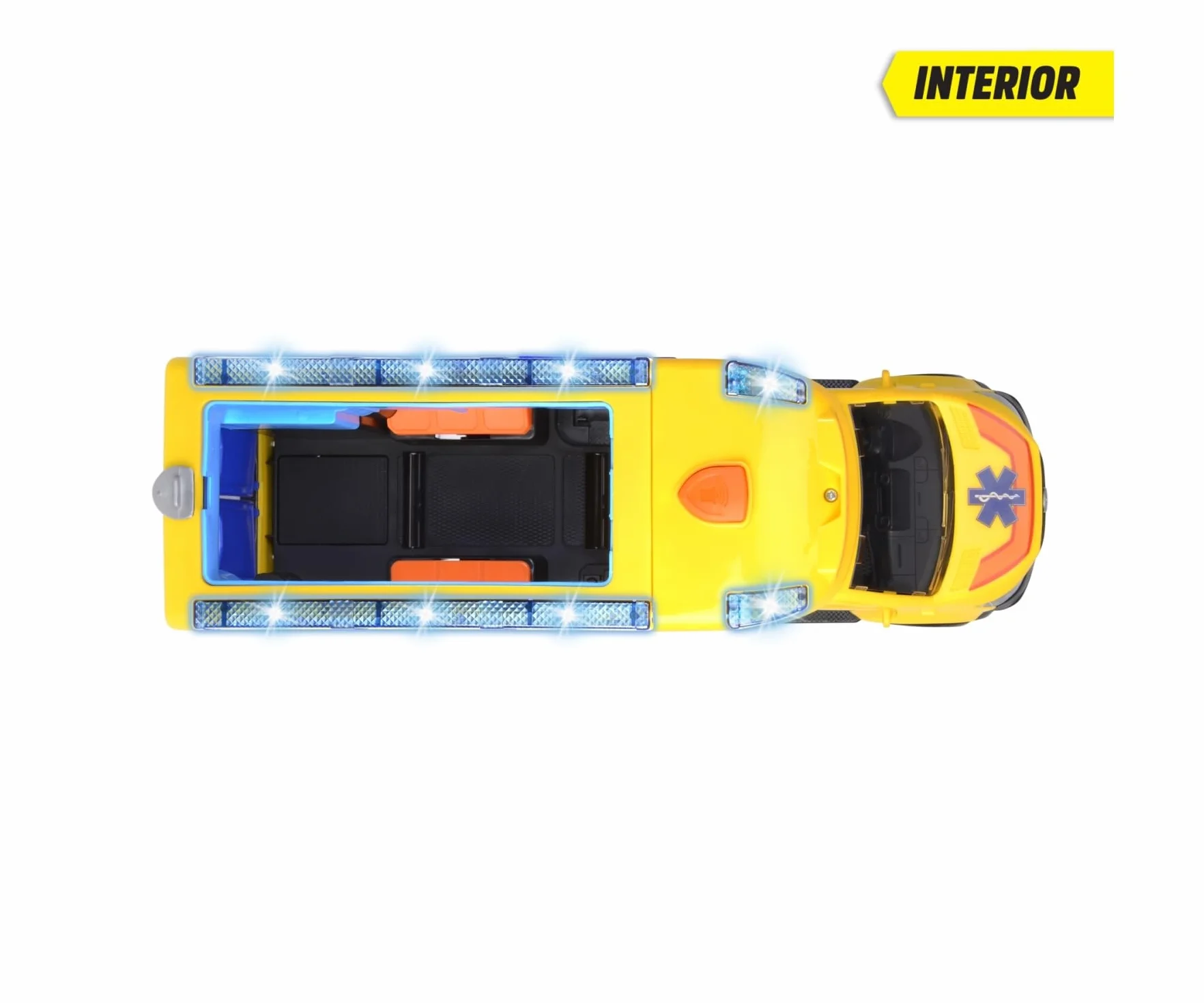 Dickie Toys - SPRINTER AMBULANZA FUOCO E SALVATAGGIO
