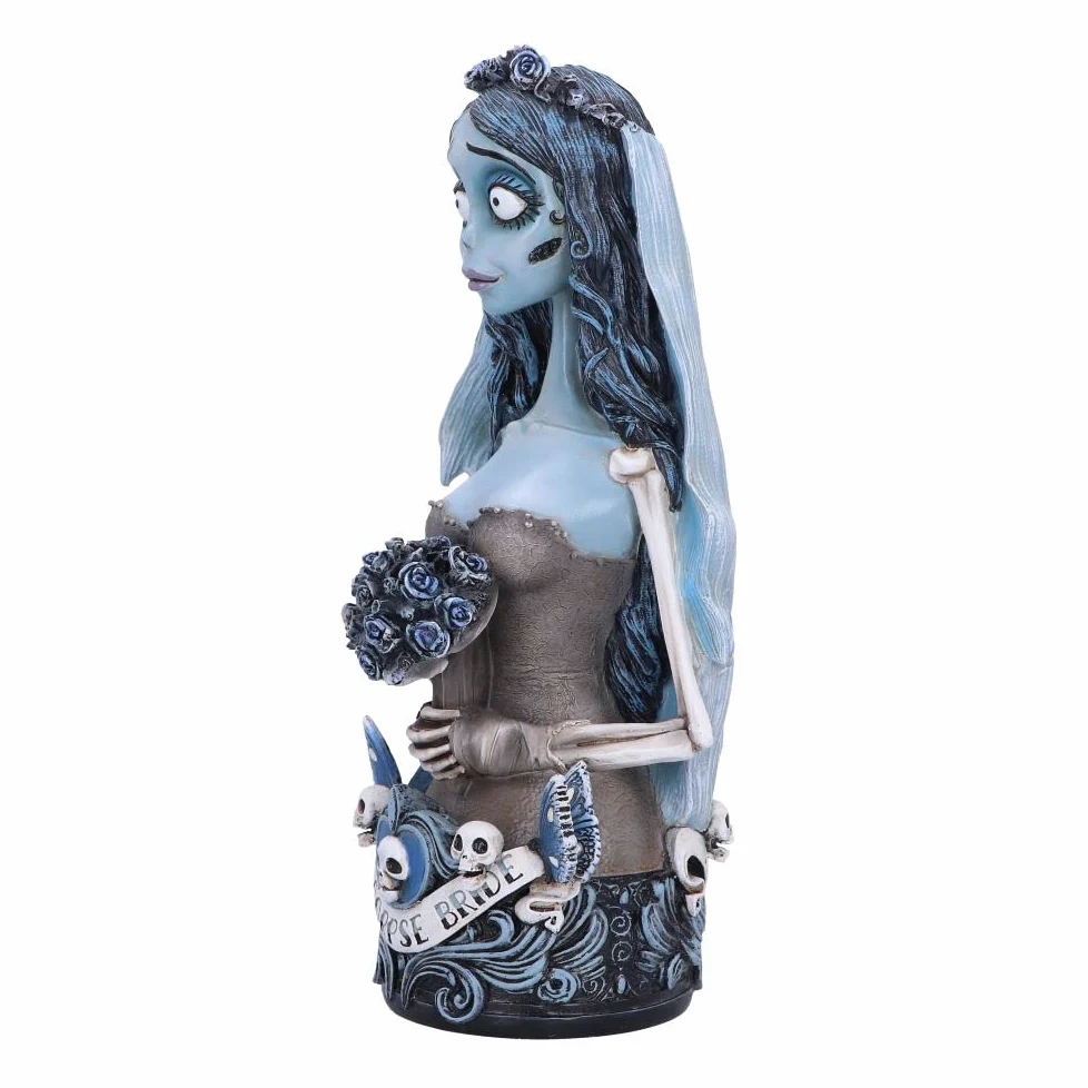 Nemesis Now Busto Emily con licenza ufficiale Corpse Bride, blu, 29,3 cm