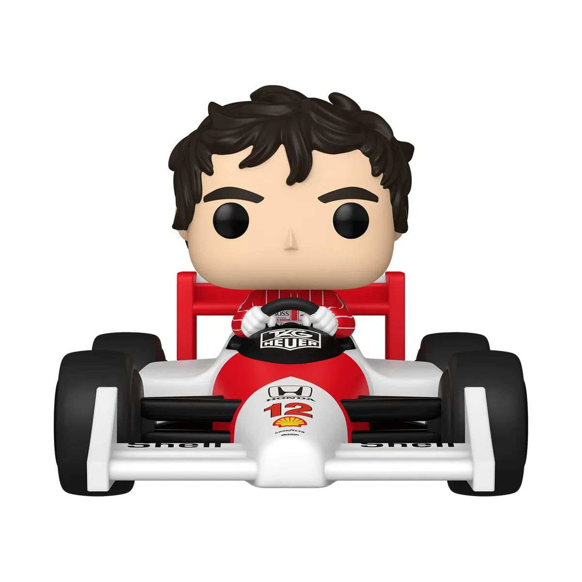 Funko POP! Rides Super Deluxe: McLaren - Ayrton Senna - Figura in vinile da collezione - Idea regalo - Prodotto ufficiale - Giocattoli per bambini e adulti - Modello di figura per collezionisti