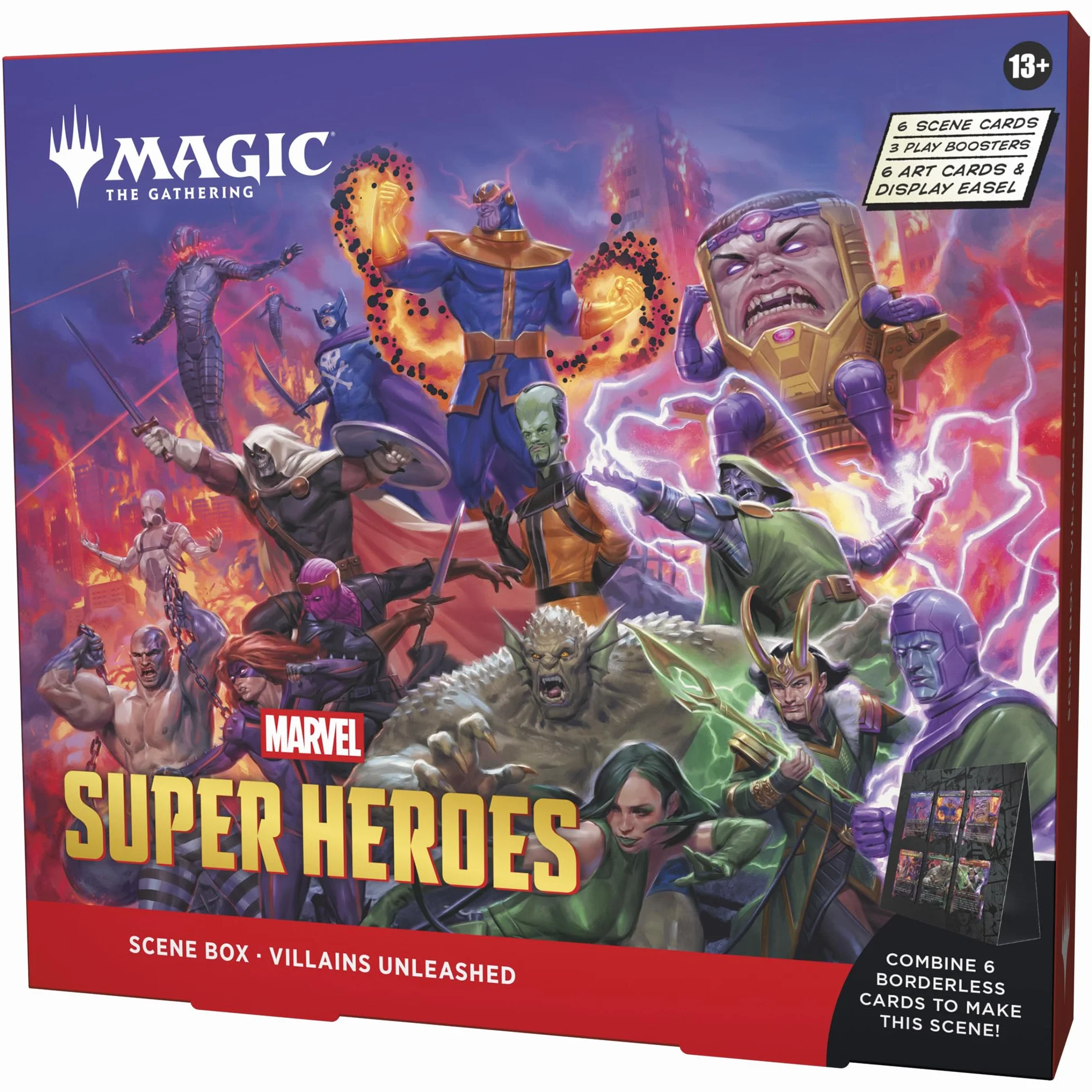 Confezione scena di Magic: The Gathering - Marvel Super Heroes - Nemici Scatenati (Versione Inglese)
