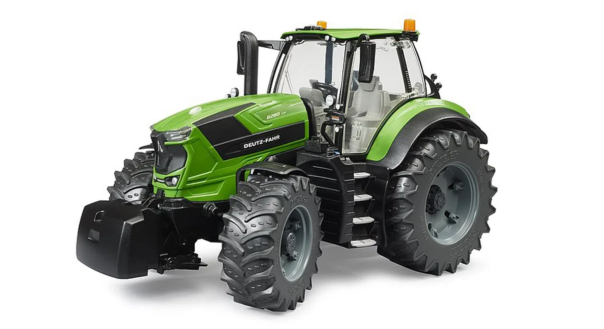 bruder - 03160 - Deutz 8280 TTV - 1:16, veicolo, trattore, agricoltura, fattoria, giocattolo da 3 anni