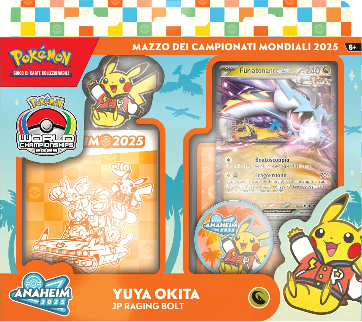 Pokémon: mazzo dei Campionati Mondiali 2025 del GCC Pokémon (Yuya Okita), Edizione in Italiano