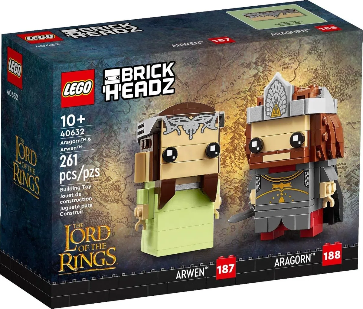 LEGO BrickHeadz Aragorn & Arwen - set 40632