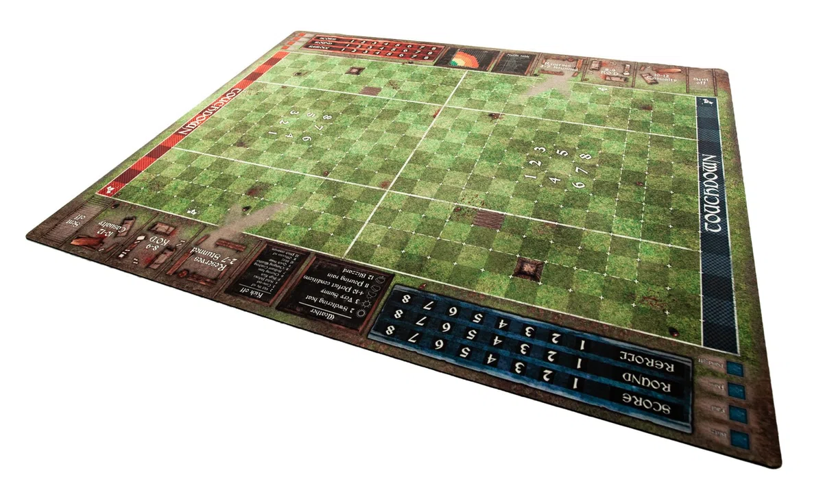 BB070 - Tappetino in gomma per giochi di combattimento, 90 x 70 cm