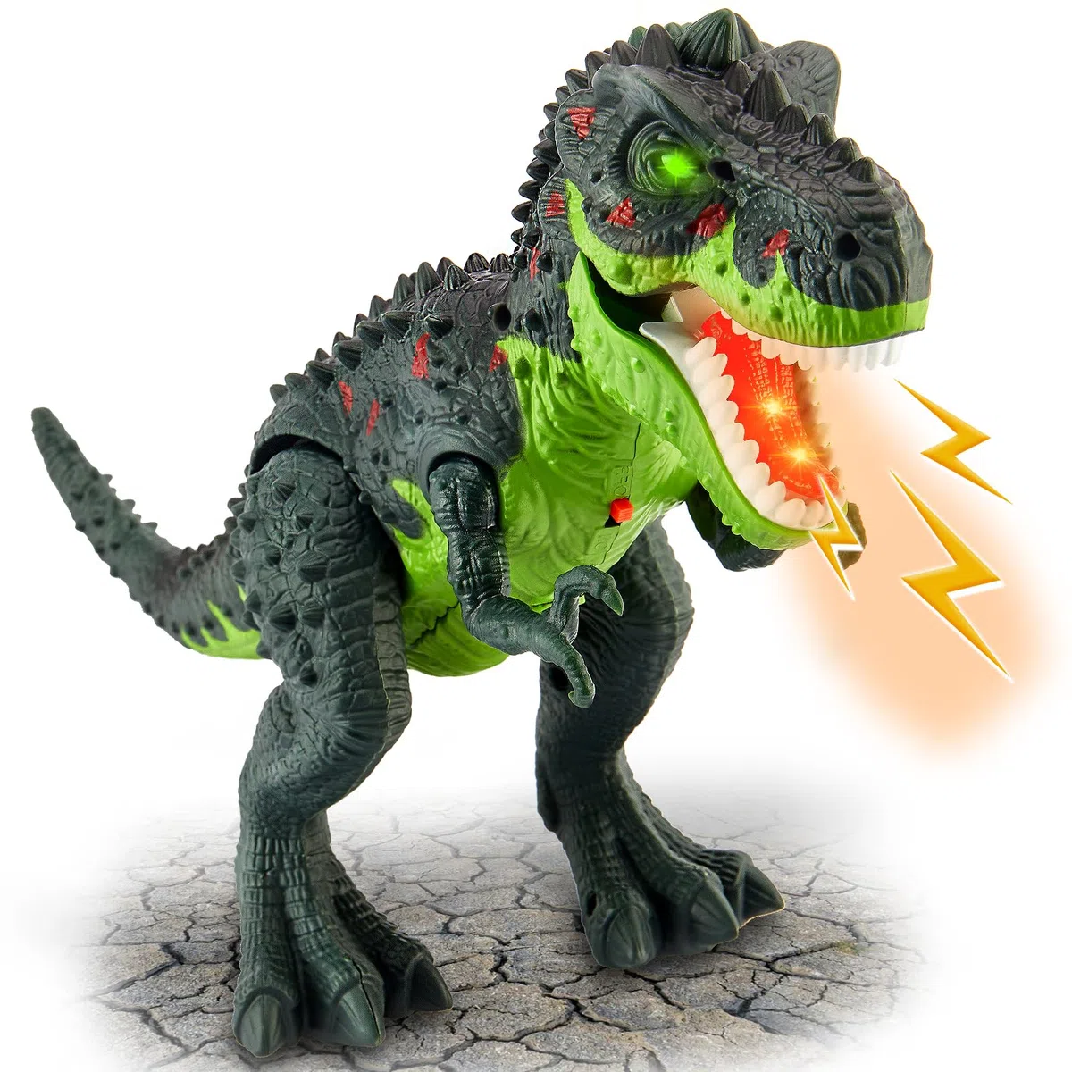 HYAKIDS T Rex Dinosauri per Bambini con Acqua Spray, Dinosauro Giocattolo 3 4 5 6 Anni, Tyrannosaurus Rex, Cammina, Luci e Suoni, Dinosauro Gigante Regalo per Ragazzi Ragazze
