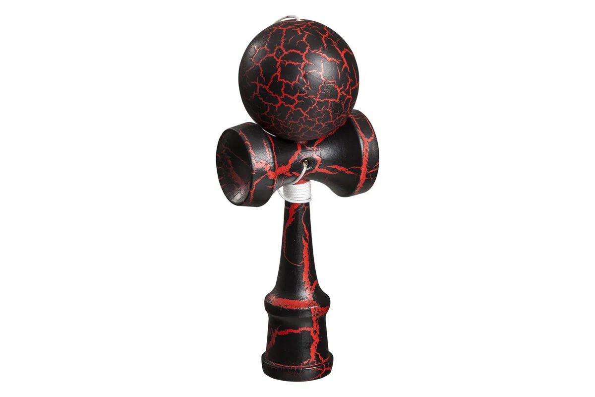 Philos 3804 Kendama Game, Nero-Rosso, Multicolore
