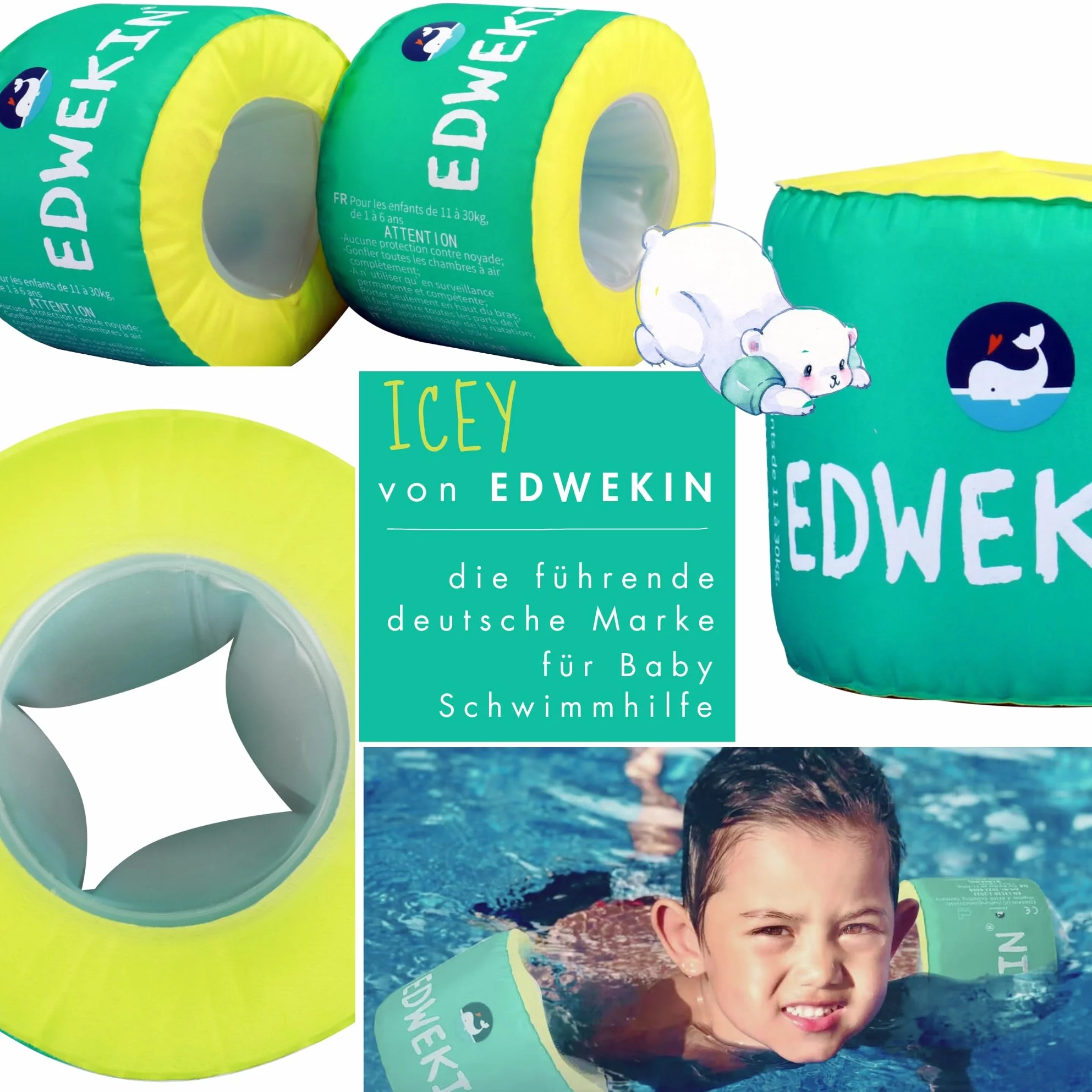 EDWEKIN® Braccioli da nuoto
