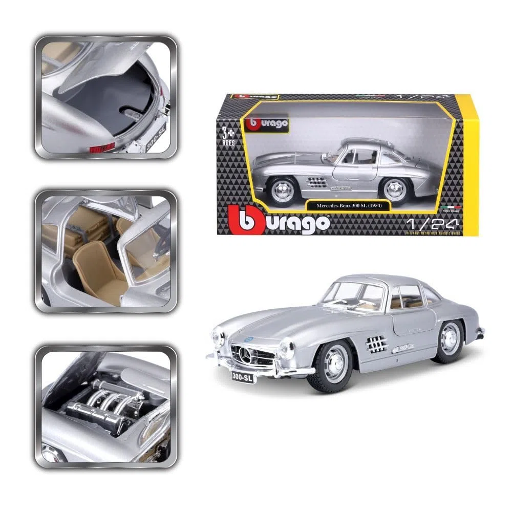 Mercedes-Benz 300 Sl (1954) argento (18-22023S), colore (1)