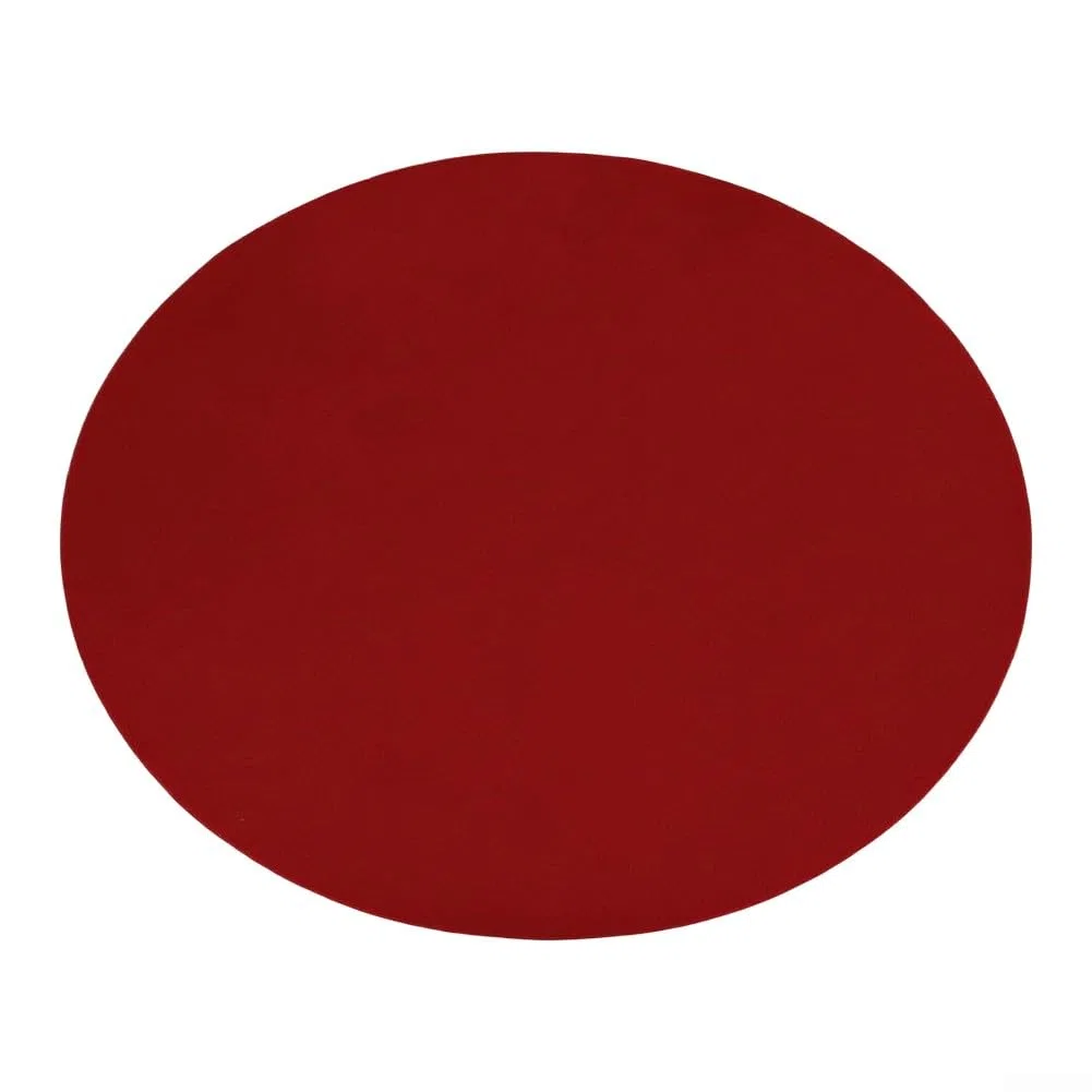 Copertura per tavolo da gioco rotonda con base in feltro da 91,4 a 121,2 cm di diametro con bordo elasticizzato per regolazioni rapide