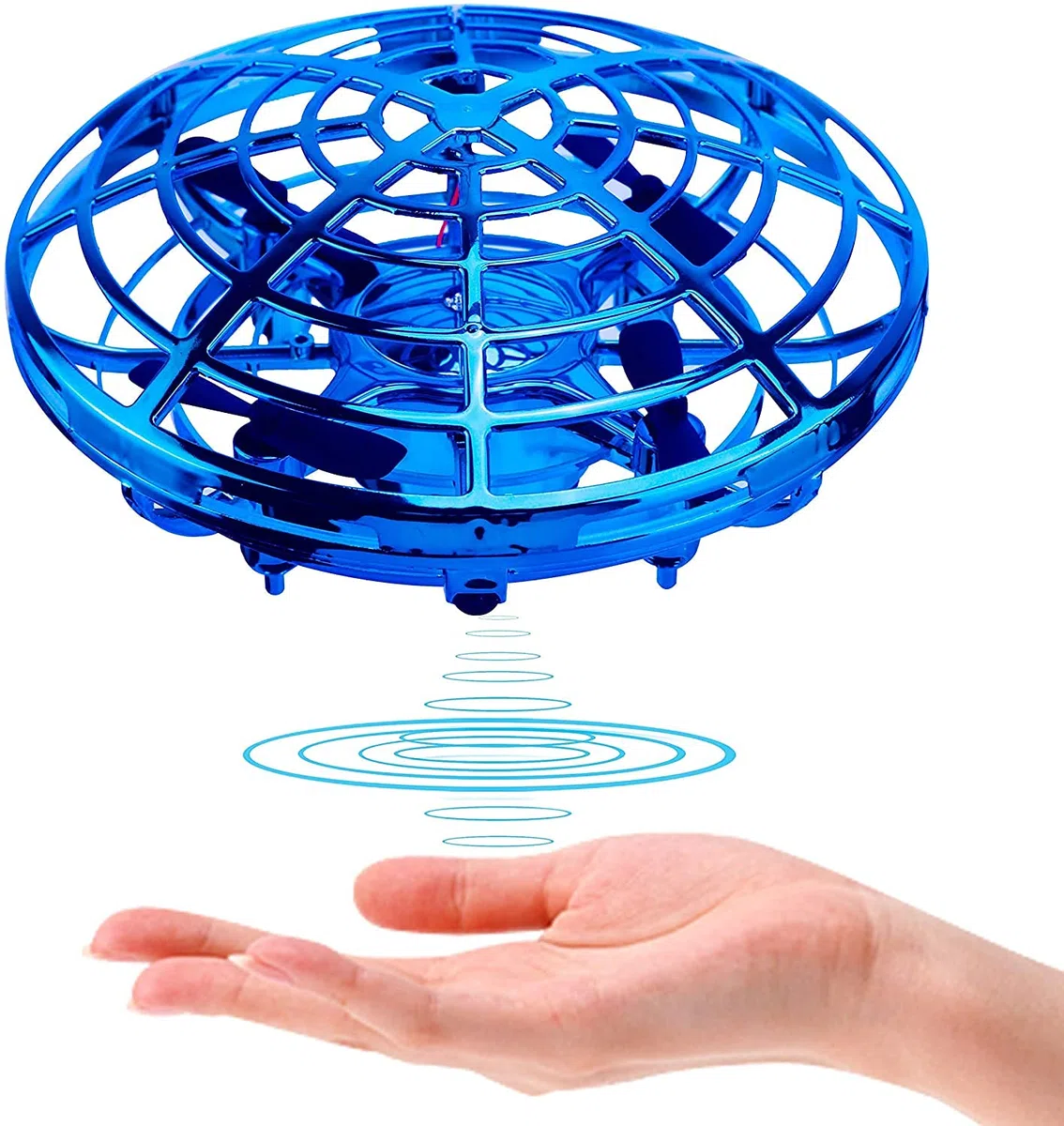 ShinePick UFO Mini drone, giocattolo per bambini, sensore a mano, quadricottero a induzione a infrarossi, giocattolo volante, regalo per ragazzi e ragazze, per interni ed esterni