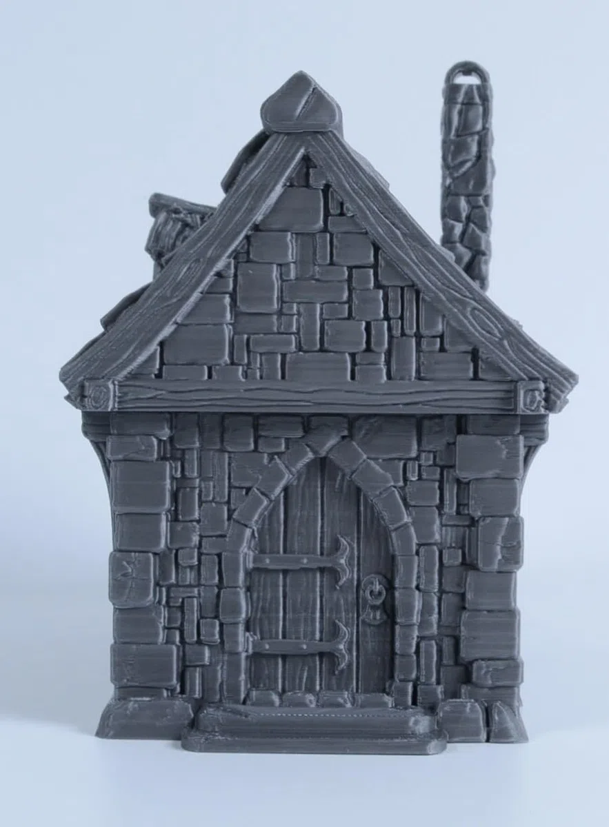 Casa medievale, 28 mm, modello di casa medievale per tavoletta e terreni RPG