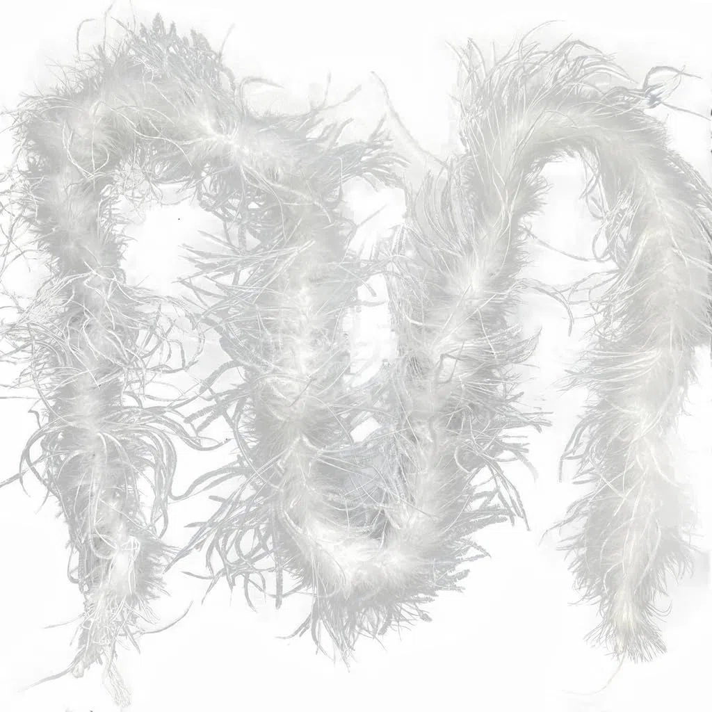 Sowder, Boa in piume di struzzo, lunghezza 182,9 cm, per decorazione di matrimonio/feste, con piume