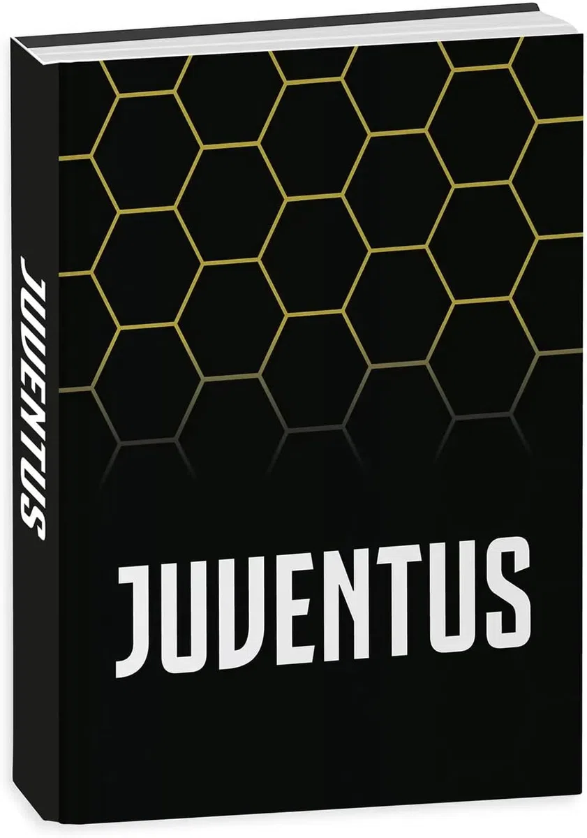 Agenda compatibile con Diario Scuola Juventus Bianco Nero F.to Standard 18x13 cm 2026/2027 + portachiave calcio 3d