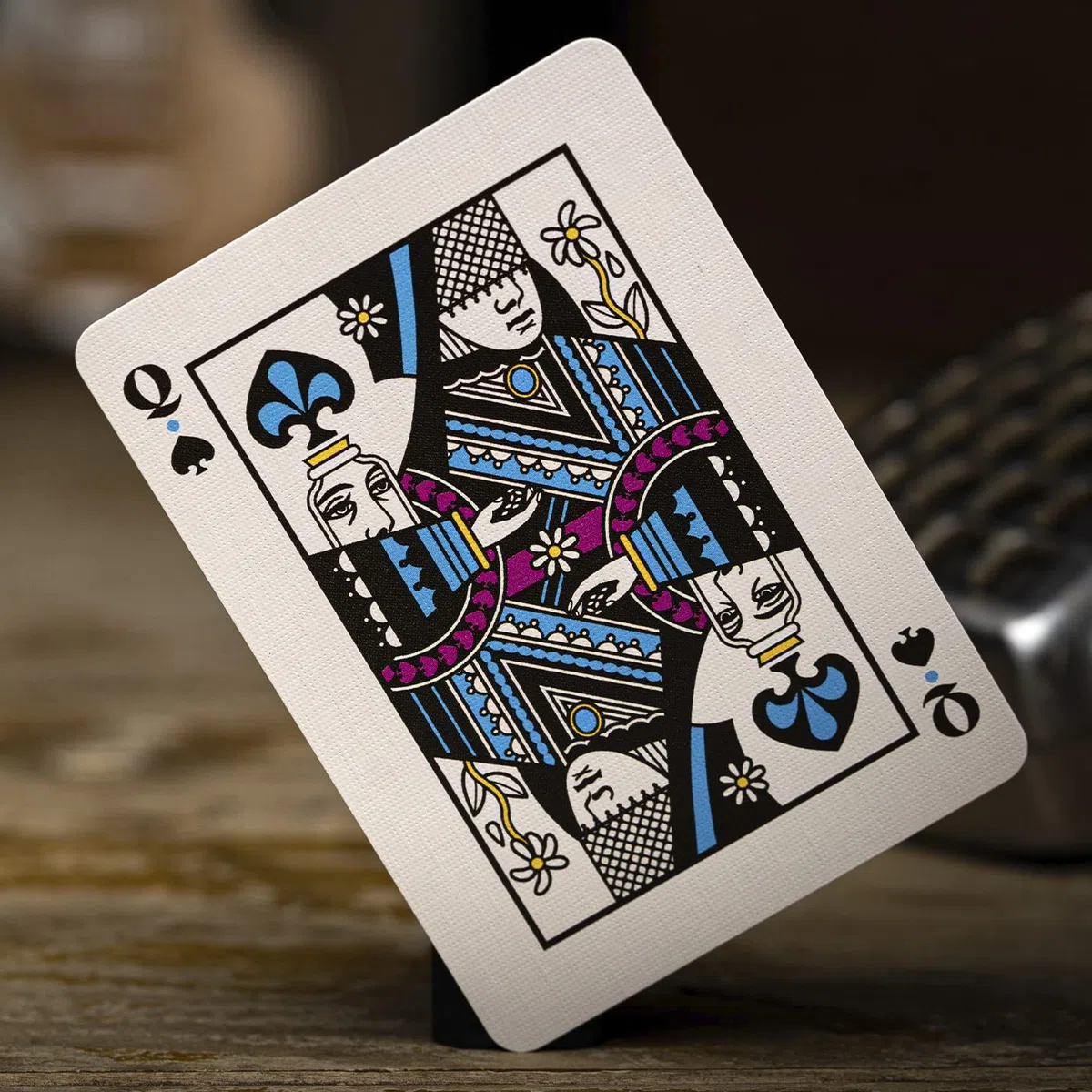 Mazzo di carte Beatles blu by Theory11