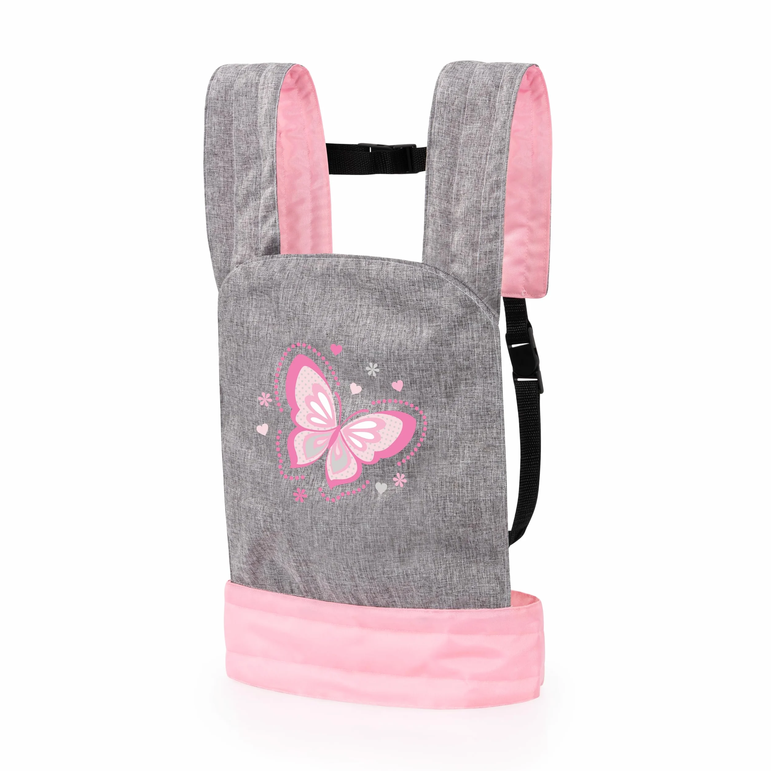 Bayer Design 62233AA Marsupio EasyCarry, Porta Bambola, Portatile Davanti e Dietro, Cinture Imbottite, Seduta Cucita, Accessori per Bambole