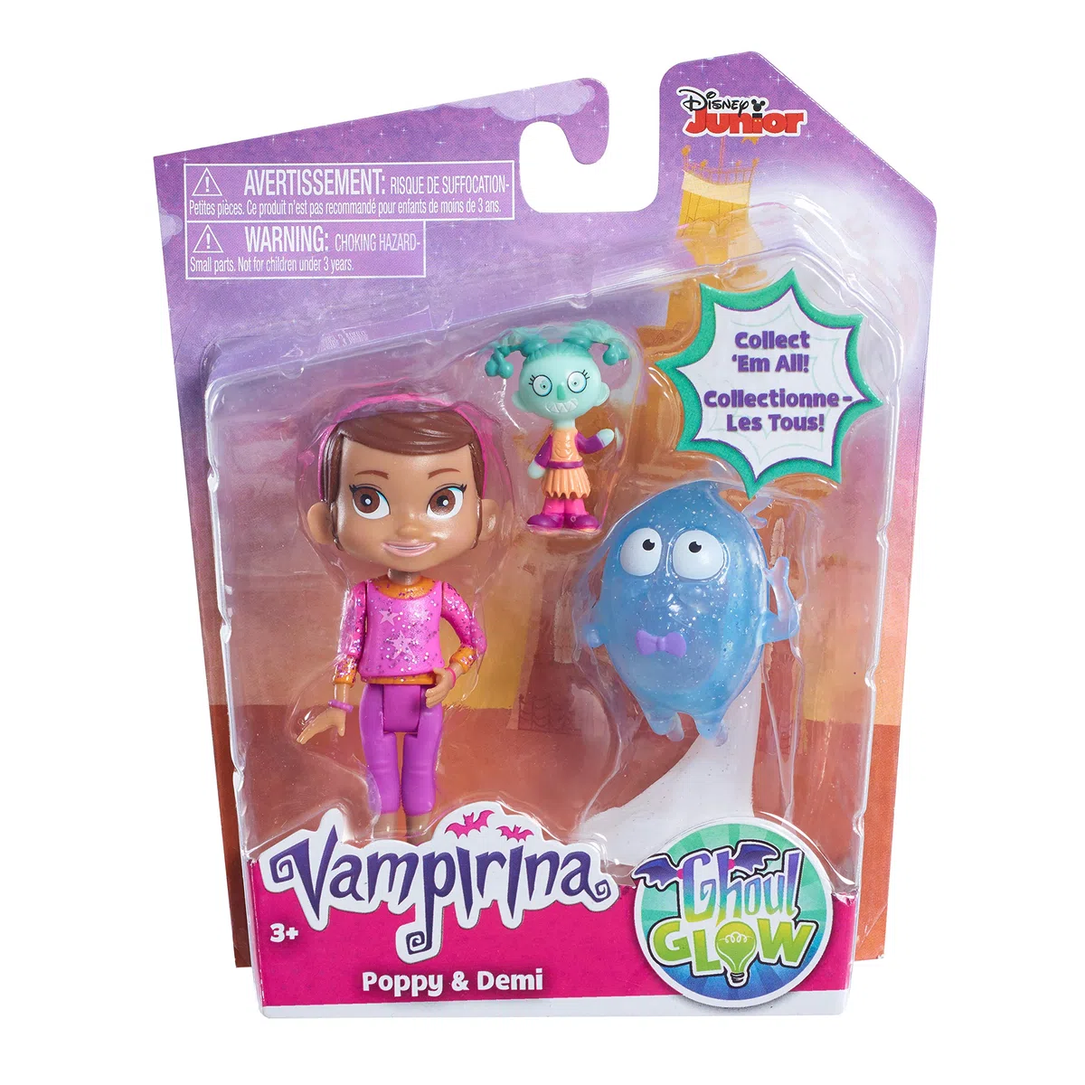 Vampirina Vampirina-78068 Disney Figure Amici Poppy And Demi, Multicolore, 78068