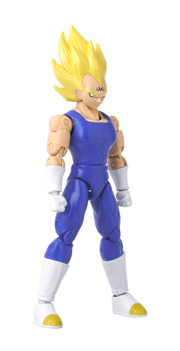 Bandai - Dragon Ball Z - Figurina articolata Dragon Stars 17 cm - Majin Vegeta - Licenza ufficiale Dragon Ball - Figurina articolata Majin Vegeta - Giocattolo per bambini 4 anni e + - 40731