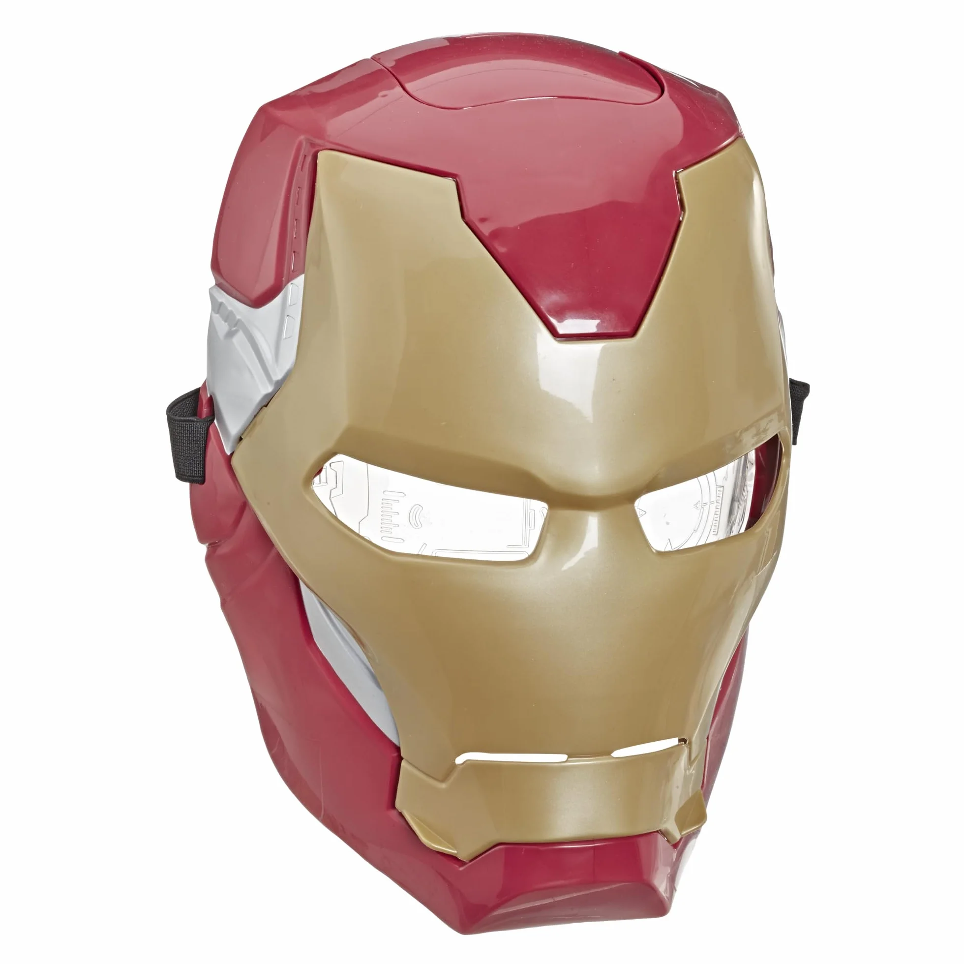 Hasbro Marvel Avengers, Maschera Alzabile di Iron Man con Effetti Speciali, Adatta al Gioco di Ruolo a Tema Supereroi, per Bambini e Bambine dai 5 Anni in su