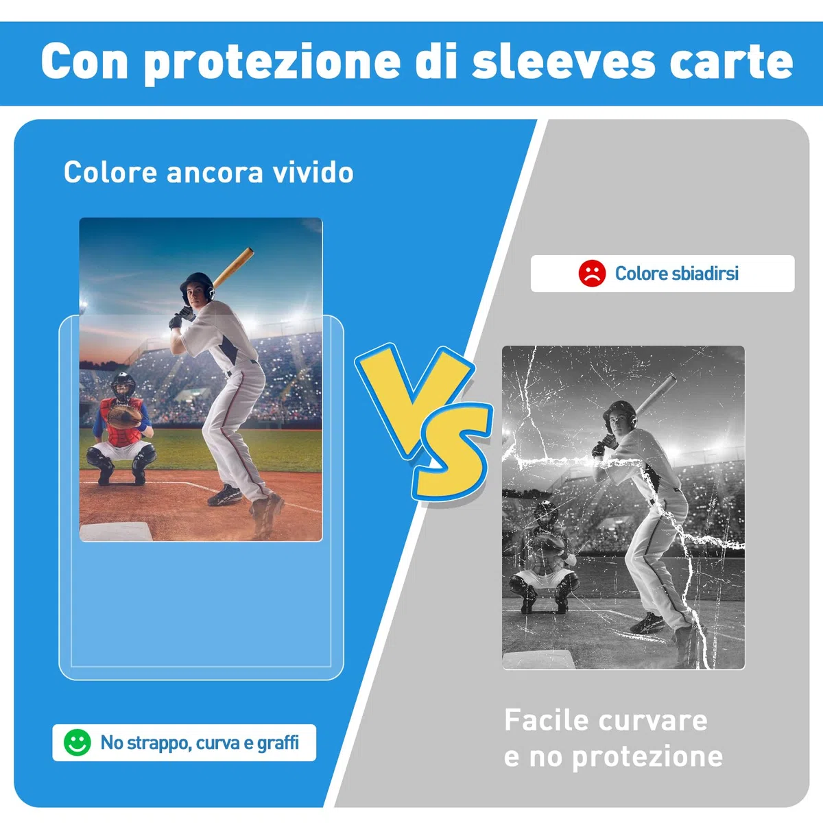 LEMESO Toploader per Carte, Top Loader 15 pz per Protezione Carta Porta Carte da Collezione, Photocards Kpop, per Esposizione, Trading di Carta
