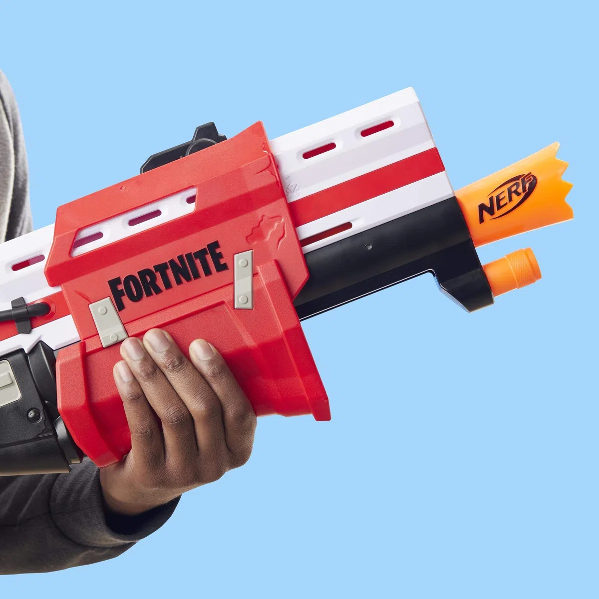 Nerf Hasbro Fortnite TS, Mega Blaster con Dardi, Rosso
