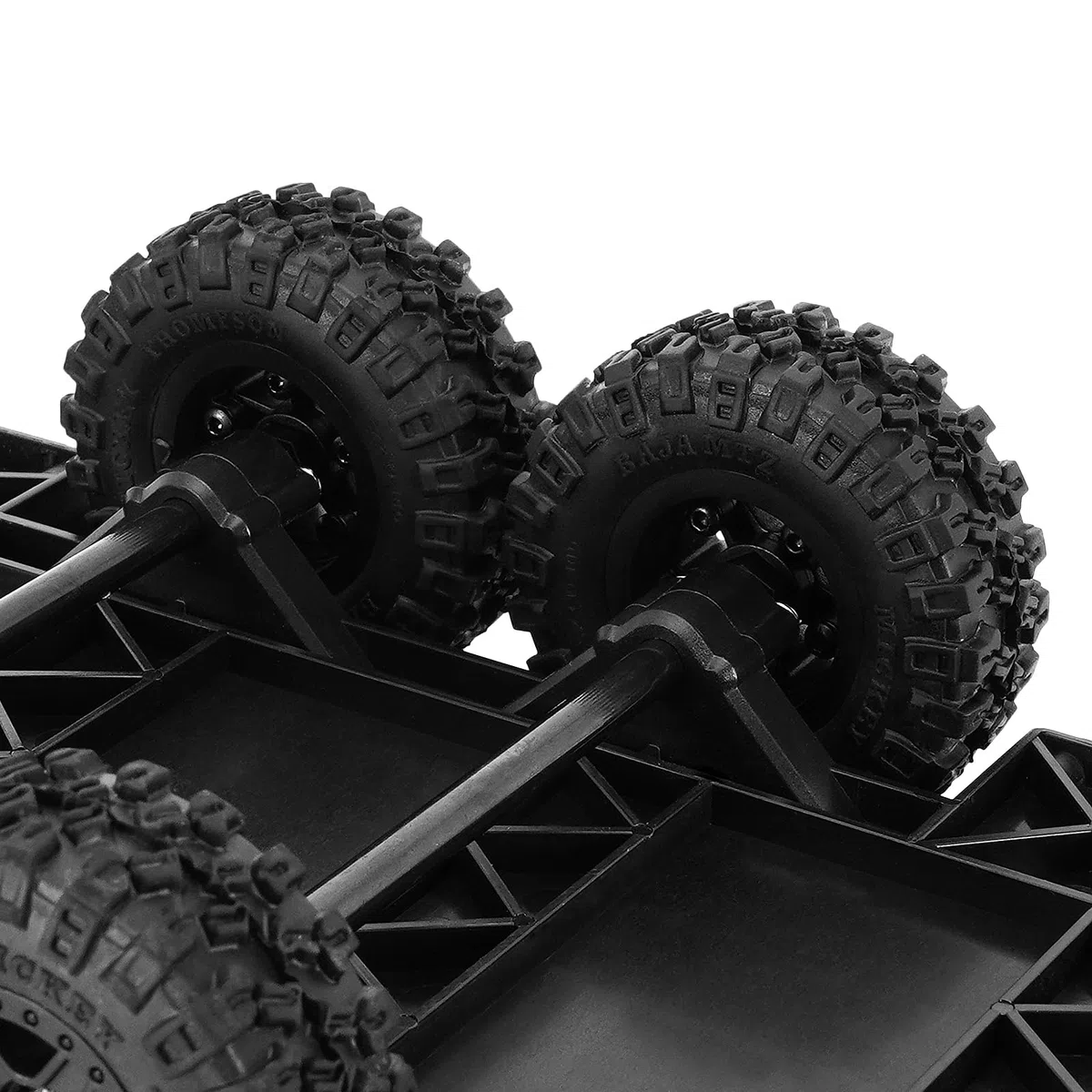 INJORA Rimorchio da Viaggio con Gancio per 1/18 RC Crawler TRX4M Upgrade