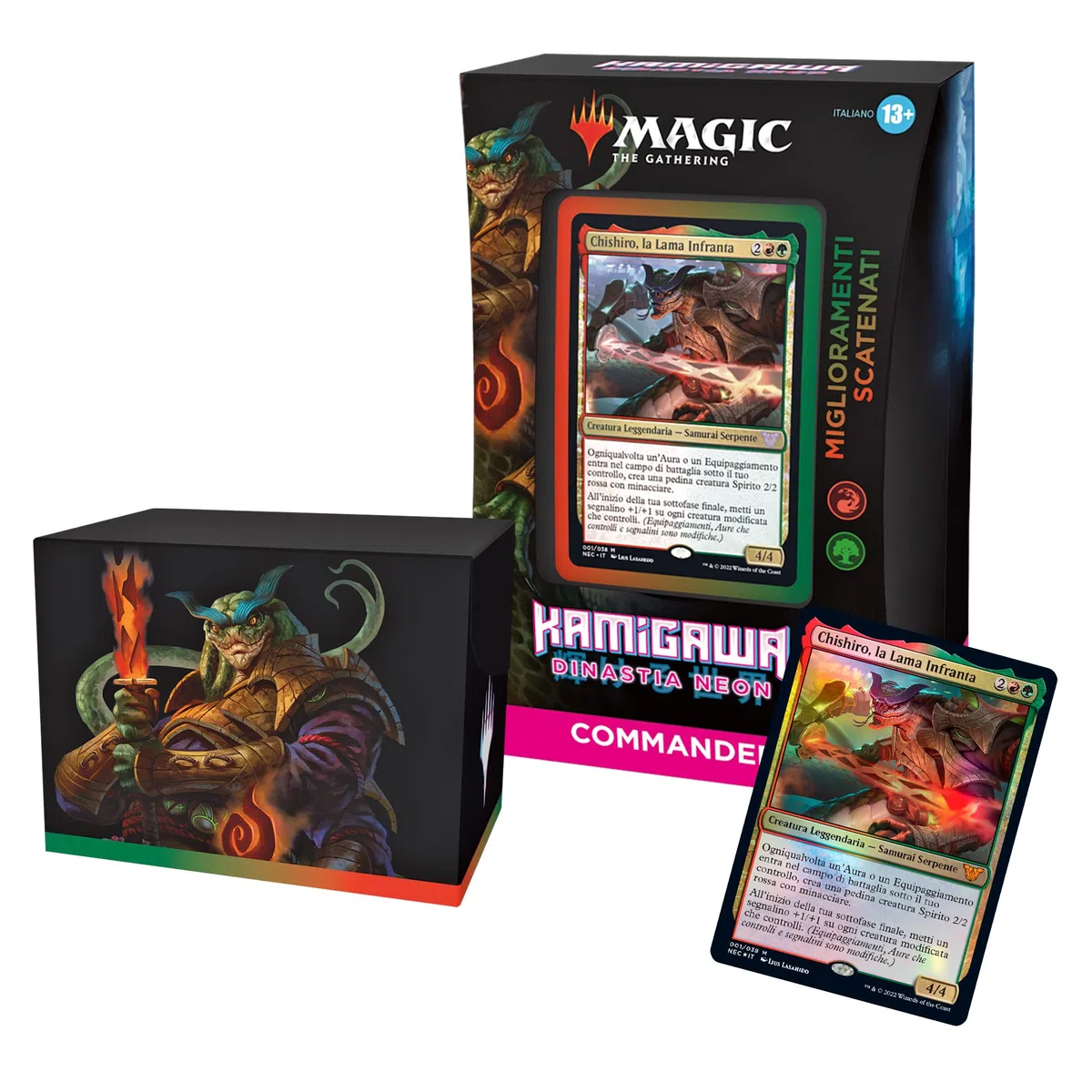 Magic The Gathering-C92101030 Mazzo Commander, Colore Verde-Rosso, 13+ anni, C92101030