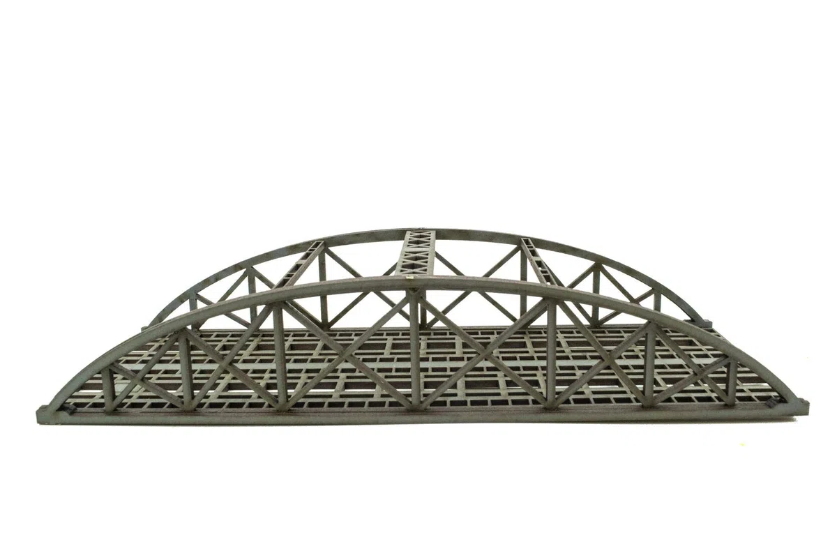 War World Scenics Ponte ad Arco in MDF a Binario Doppio in scala N da 200mm (Scegli il Colore) - Modellismo Ferroviario