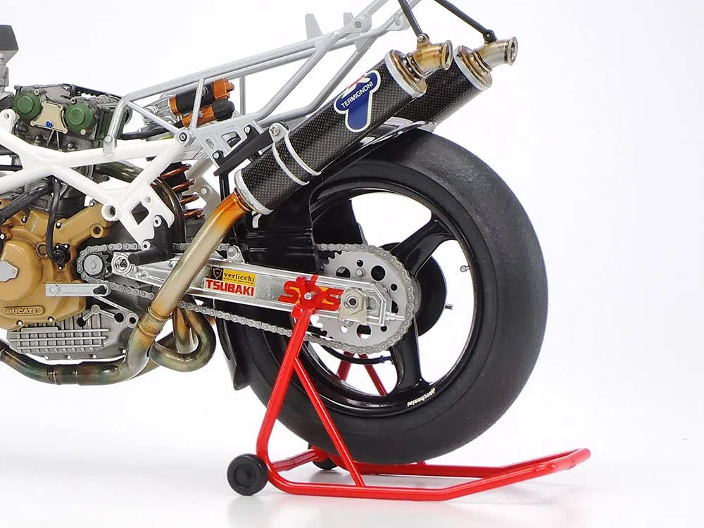 Tamiya 4950344992546 300014063-1:12 Ducati 888 Superbike 1993, Rosso