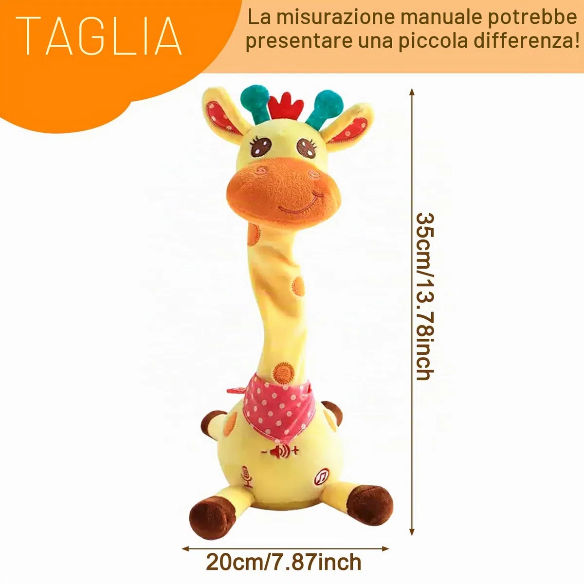 MeHoo Cactus Che Balla e Ripete con Funzione di Controllo Del Volume, Bambola di Peluche Leggera Ripetere ciò Che Si dice Baby Incoraggiare la Parola Giocattoli Regali e Decorazione Della Casa